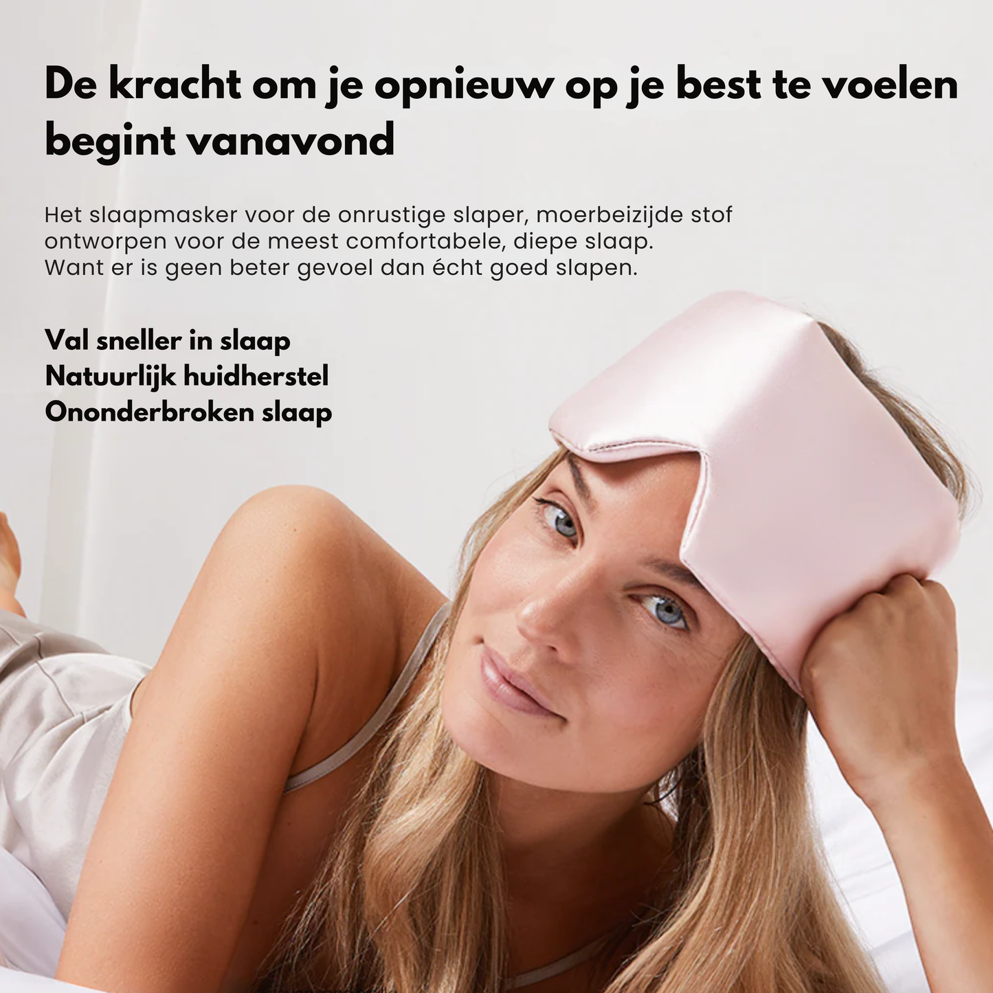 RITUALCARE | Slaapmasker van moerbeizijde