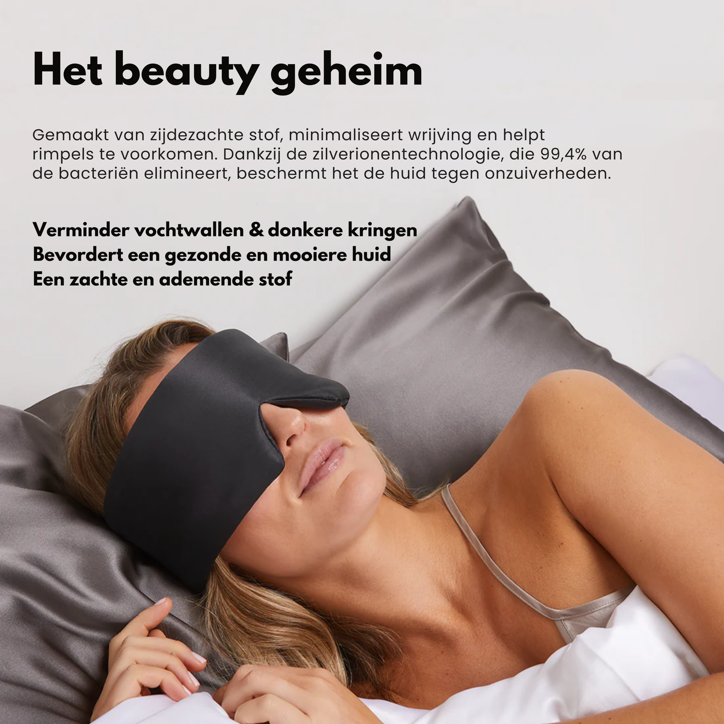 RITUALCARE | Slaapmasker van moerbeizijde